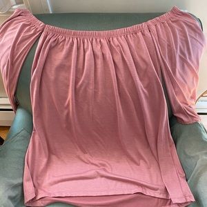 new Charlotte Russe off shoulder dress